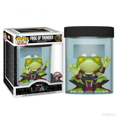 Funko POP! Deluxe: Loki Frog of Thunder Pop! Vinyl Collectible Toy Figure - Limited Edition Exclusive