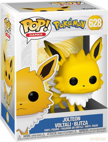 Funko POP! Games: Pokemon - Jolteon - Collectable Vinyl Figure - Gift Idea - Official Merchandise - Toys for Kids & Adults - Video Games Fans - Model Figure for Collectors and Display