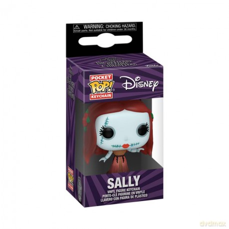 Funko Pop! Keychain: Disney the Nightmare Before Christmas 30th - Formal Sally - Disney: the Nightmare Before Christmas Novelty Keyring - Collectable Mini Figure - Stocking Filler - Gift Idea