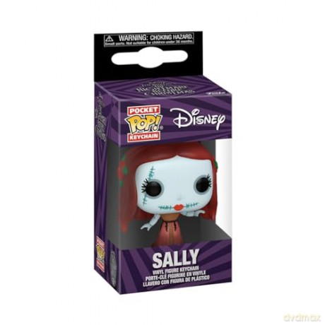 Funko Pop! Keychain: Disney the Nightmare Before Christmas 30th - Formal Sally - Disney: the Nightmare Before Christmas Novelty Keyring - Collectable Mini Figure - Stocking Filler - Gift Idea