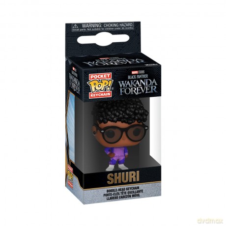 Funko POP! Keychain: Marvel - Black Panther: Wakanda Forever - Shuri Novelty Keyring - Collectable Mini Figure - Stocking Filler - Gift Idea - Official Merchandise - Movies Fans - Backpack Decor