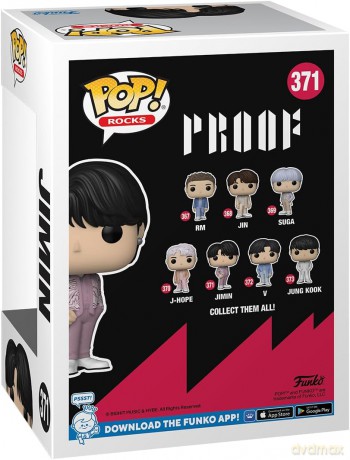 Funko POP! Rocks: BTS - Jimin - Collectable Vinyl Figure - Gift Idea - Official Merchandise - Toys for Kids & Adults - Music Fans - Model Figure for Collectors and Display