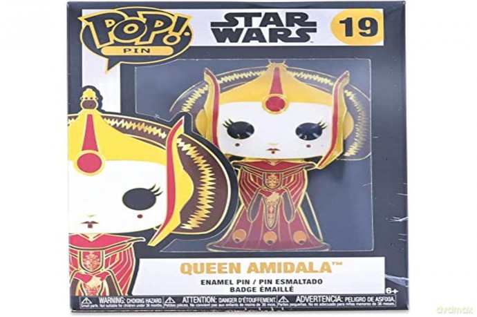 Funko STAR WARS - Pop Large Enamel Pin N° 19 - Reine Amidala