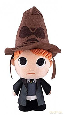 Funko Supercute Plushies: Harry Potter: Ron Weasley With Sorting Hat - Soft Toy - Birthday Gift Idea - Official Merchandise - Stuffed Plushie For Kids And Adults - Ideal For Movies Fans