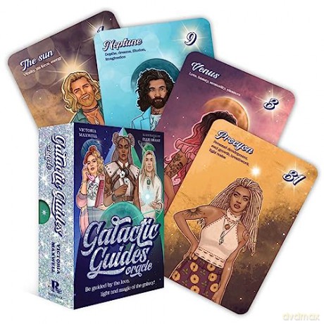 Galactic Guides Oracle: Be guided by the love, light and magic of the galaxy! (Rockpool Oracles) - Victoria Maxwell [KSIĄŻKA]