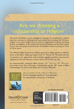 Galations: Exchange Legalism for True Spirituality (Wiersbe Bible Study Series) - Warren Wiersbe [KSIĄŻKA]