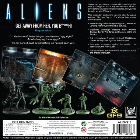 Gale Force Nine - Aliens - Get Away From Her, You B***H! [KSIĄŻKA]