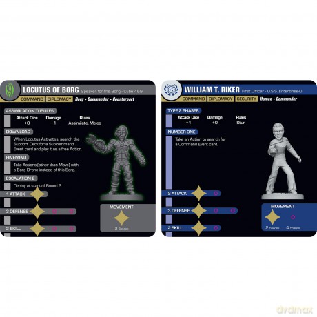 Gale Force Nine - Star Trek Away Missons Starter Set [KSIĄŻKA]