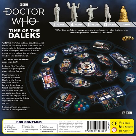 Gale Force Nine- Doctor Who Time of the Daleks [KSIĄŻKA]