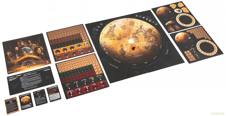 Gale Force Nine Dune A Game of Conquest and Diplomacy [KSIĄŻKA]