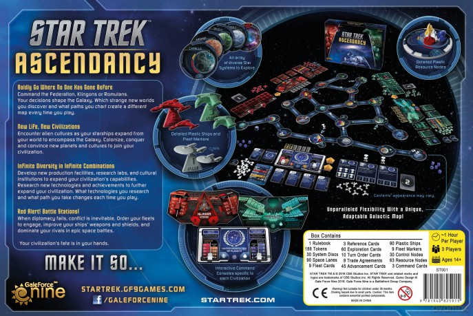 Gale Force Nine Star Trek Ascendancy [KSIĄŻKA]