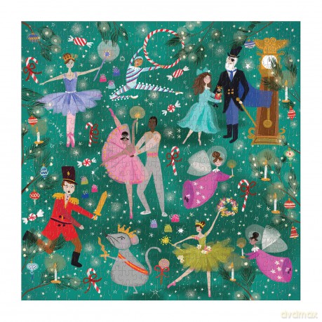 Galison 9780735366756 Enchanted Nutcracker 500 Piece Puzzle - Galison [PUZZLE]