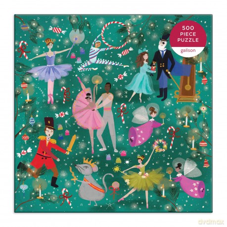 Galison 9780735366756 Enchanted Nutcracker 500 Piece Puzzle - Galison [PUZZLE]
