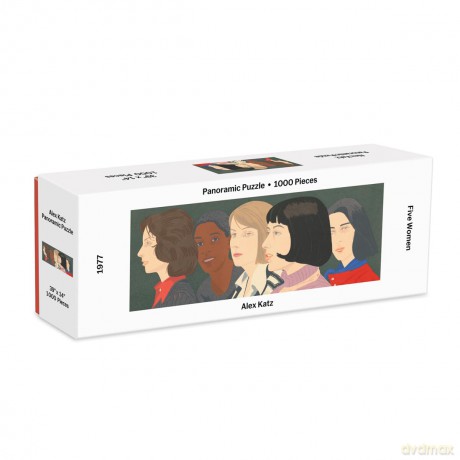 Galison 9780735366770 MoMA Alex Katz Five Women Panoramic Puzzle - Alex Katz [PUZZLE]