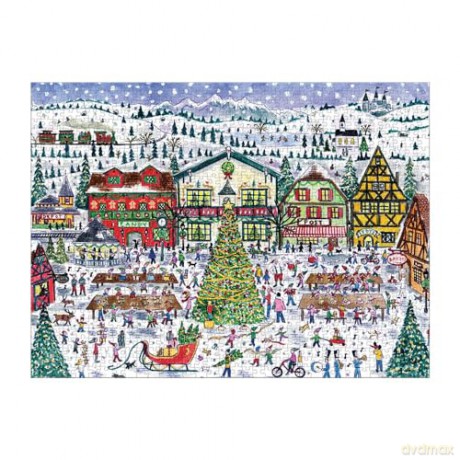 Galison 9780735367098 Christmas Jigsaw Puzzle - Galison [PUZZLE]