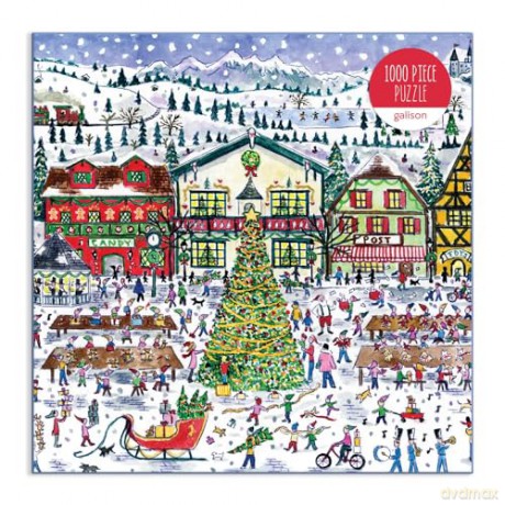 Galison 9780735367098 Christmas Jigsaw Puzzle - Galison [PUZZLE]