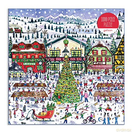 Galison 9780735367098 Christmas Jigsaw Puzzle - Galison [PUZZLE]