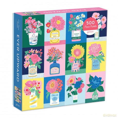 Galison 9780735367562 Ever Upward 500 Piece Puzzle - Galison [PUZZLE]