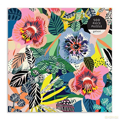 Galison 9780735368514 Kitty McCall Lost in The Garden 500 Piece Puzzle - Galison Mudpuppy [PUZZLE]
