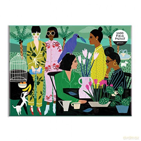 Galison 9780735368545 Pajama Mamas 1000 Piece Puzzle - Anne Bentley [PUZZLE]