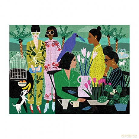 Galison 9780735368545 Pajama Mamas 1000 Piece Puzzle - Anne Bentley [PUZZLE]