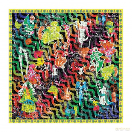 Galison 9780735368958 Christian Lacroix Heritage Collection Ipanema Girls 500 Piece Double-Sided Puzzle - Christian Lacroix Lacroix [PUZZLE]