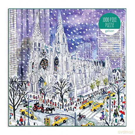 Galison 9780735369351 Michael Storrings St. Patricks Cathedral 1000 Piece Puzzle - Michael Storrings [PUZZLE]