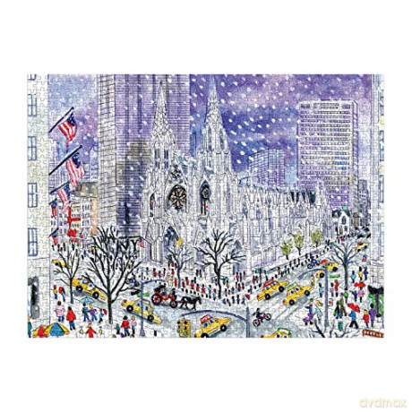 Galison 9780735369351 Michael Storrings St. Patricks Cathedral 1000 Piece Puzzle - Michael Storrings [PUZZLE]