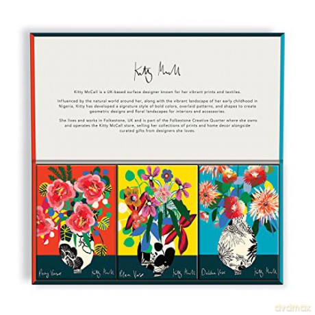 Galison 9780735369887 Kitty McCall Puzzle Set - Galison Mudpuppy [PUZZLE]