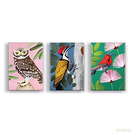 Galison 9780735370043 Birdtopia Puzzle Set - Galison Mudpuppy [PUZZLE]