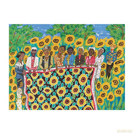 Galison 9780735370067 Faith Ringgold The Sunflower Quilting Bee at Arles 1000 Piece Puzzle - Galison Mudpuppy [PUZZLE]