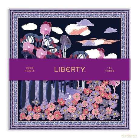 Galison 9780735370890 Liberty Bianca 144 Piece Wood Puzzle - Created by Galison [PUZZLE]