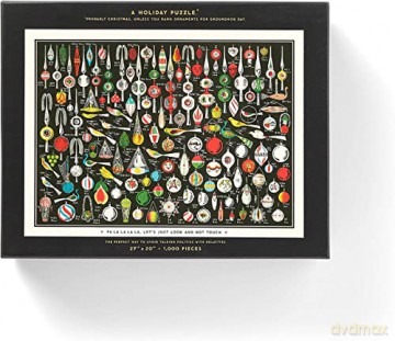 Galison 9780735371149 FA La 1000 Piece Puzzle - Brass Monkey [PUZZLE]
