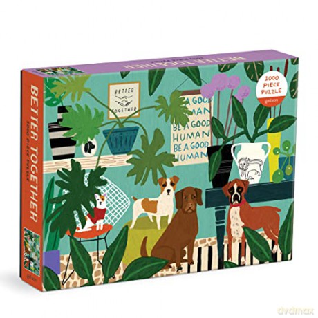 Galison 9780735371361 Better Together Jigsaw Puzzle - Galison [PUZZLE]