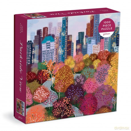 Galison 9780735371682 Parkside View Jigsaw Puzzle, Multicoloured, 1000 Pieces - Galison [PUZZLE]