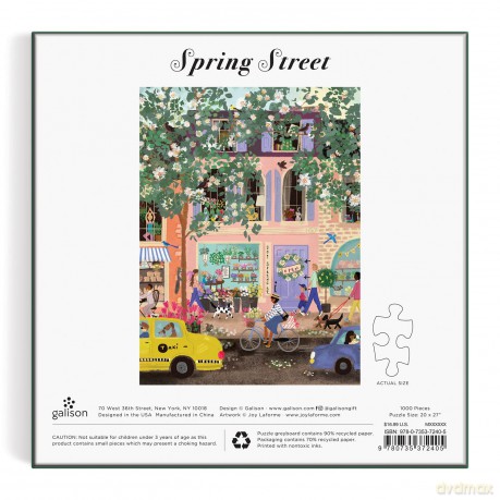Galison 9780735372405 Jigsaw Puzzle - Galison [PUZZLE]