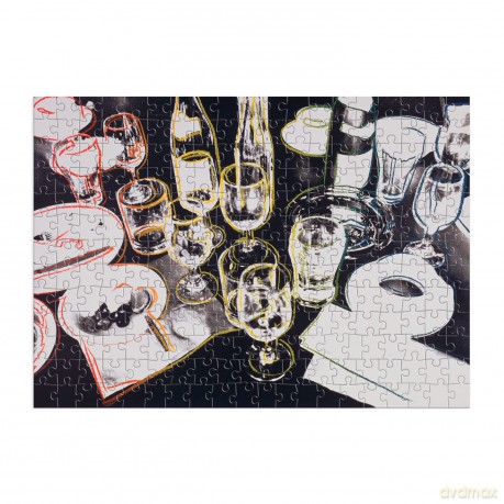 Galison 9780735373112 Andy Warhol After The Party Wooden Jigsaw Puzzle, Multicoloured, 250 Pieces - Galison [PUZZLE]