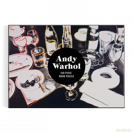 Galison 9780735373112 Andy Warhol After The Party Wooden Jigsaw Puzzle, Multicoloured, 250 Pieces - Galison [PUZZLE]