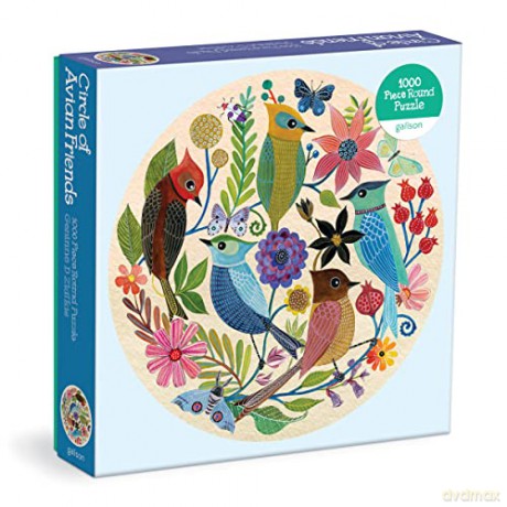 Galison 9780735373150 Circle of Avian Friends Jigsaw Puzzle - Galison [PUZZLE]