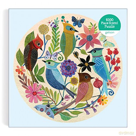 Galison 9780735373150 Circle of Avian Friends Jigsaw Puzzle - Galison [PUZZLE]