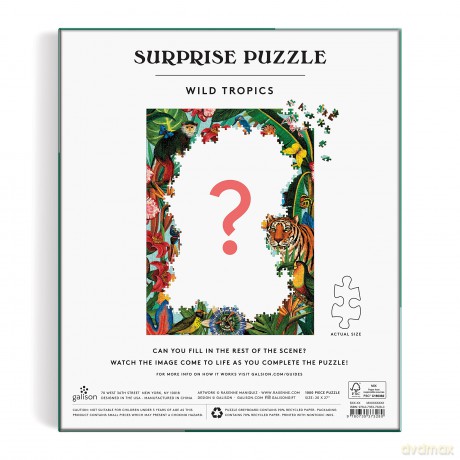 Galison 9780735373280 Jigsaw Puzzle - Galison [PUZZLE]