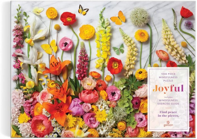 Galison 9780735373440 Joyful 1000 Piece Puzzle - Galison [PUZZLE]