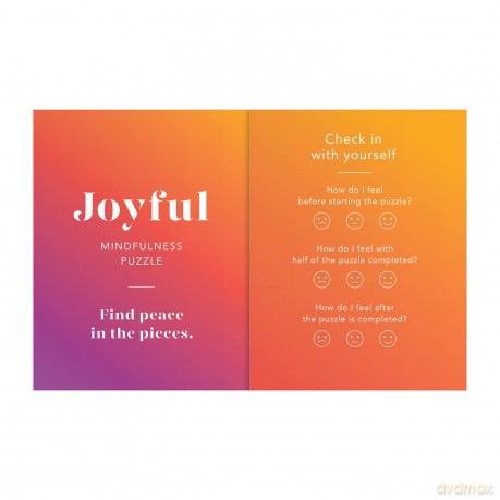 Galison 9780735373440 Joyful 1000 Piece Puzzle - Galison [PUZZLE]