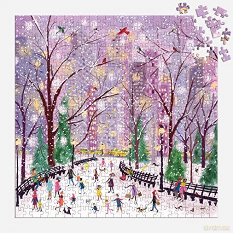 Galison 9780735374874 Laundry Dogs Jigsaw Puzzle, Multicoloured, 500 Pieces - Galison [PUZZLE]