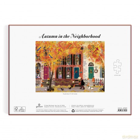 Galison 9780735375284 Jigsaw Puzzle - Galison [PUZZLE]