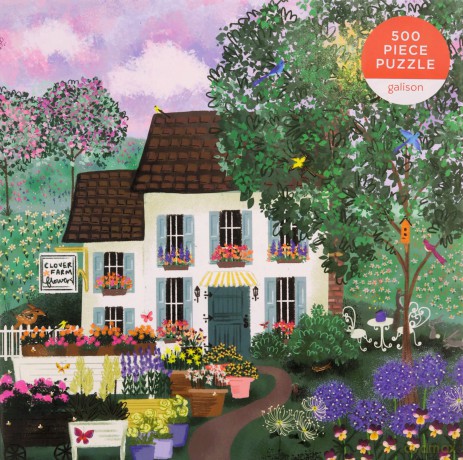 Galison 9780735375291 Garden Path Jigsaw Puzzle, Multicoloured, 500 Pieces - Galison [PUZZLE]