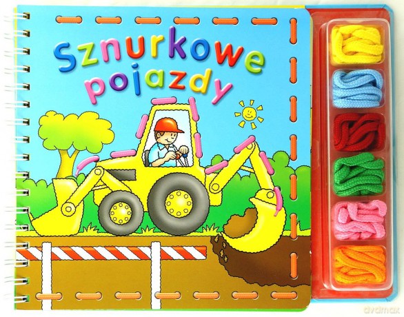 Sznurkowe Pojazdy Zręczny Maluch (twarda) [KSIĄŻKA]