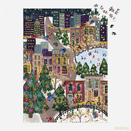 Galison 9780735376410 Jigsaw Puzzle, Multicoloured - Galison [PUZZLE]