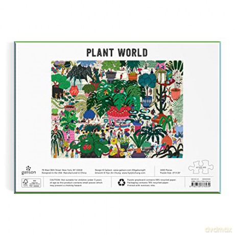 Galison 9780735376434 Jigsaw Puzzle, Multicoloured - Hye Jin Chung [PUZZLE]