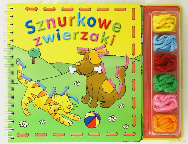 Sznurkowe Zwierzaki Zręczny Maluch (twarda) [KSIĄŻKA]